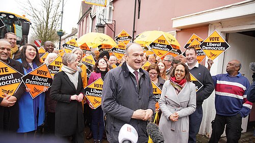 Ed Davey & campaign launch